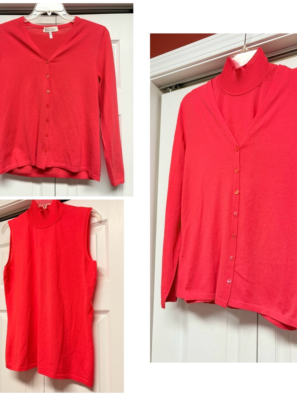 Escada 2 piece set wool size 38